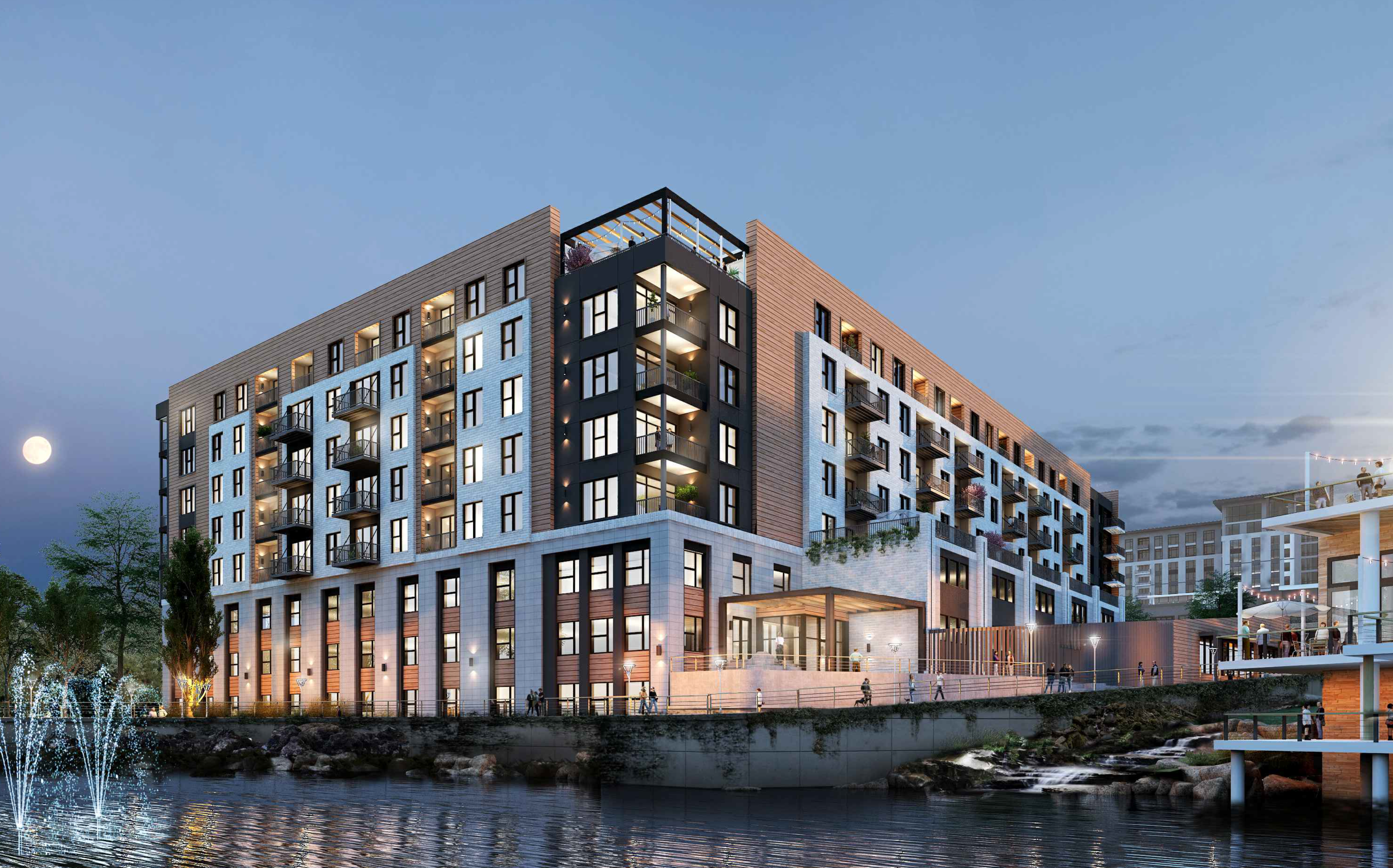 Rendering of 325 Blake Road Building D - Duet